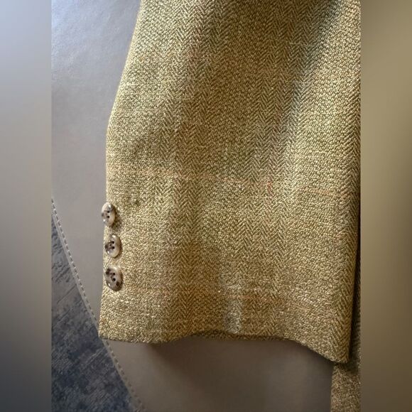 Brooks Brothers Vintage Mens’ 100% Wool Herringbone Blazer. Size 42 Short. - Picture 5 of 9